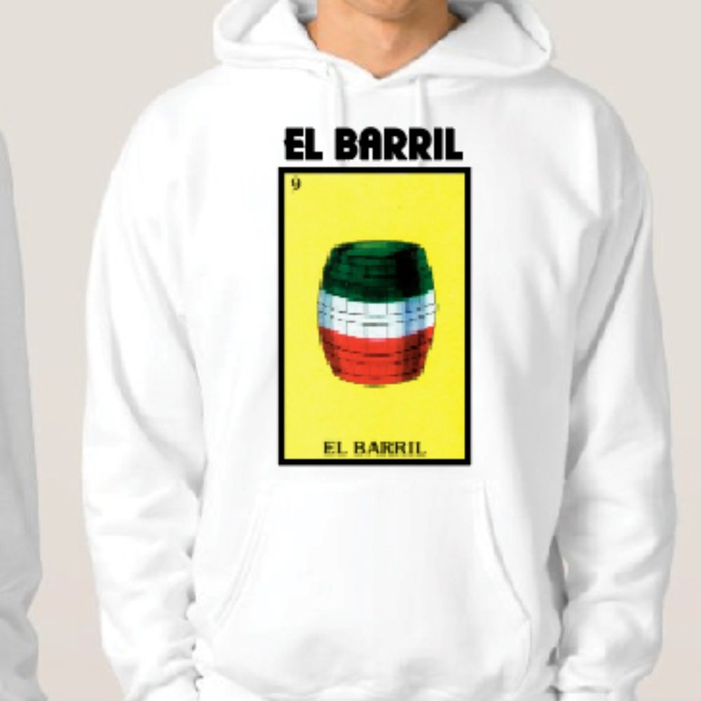 El Barril Mexican Loteria Hoodie